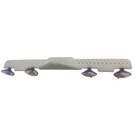 Deep Blue Marine 18" Acrylic Lure Rack - Suction Cup Mount - White