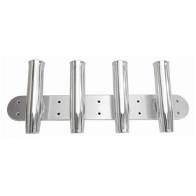 Tigress 4 Rod Aluminum Transom Mount Rod Holder - 28"