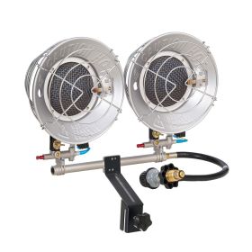 VEVOR Propane Tank Top Heater, 30000 BTU Rapid Heating 180-Degree Infrared Radiant Tank Top Gas Heater