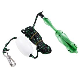 Kayak Anchor Kit, 3.5 lb Paddle Board Anchor Kit with 26.2 ft/8 m Rope and Buoy, Folding Small Boat Anchor with Storage Bag and Snap Hook