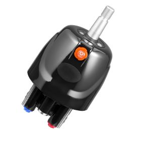 Hydraulic Steering Kit, 150 HP, Marine Boat Hydraulic Steering System, with 6.9 MPa/1000 psi Helm Pump, Two-Way Lock Cylinder