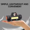 Rechargeable COB LED USB Headlamp Strong Magnetic Powerful Headlight Super Bright Waterproof Head Torch For Outdoor Fishing