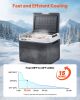 VEVOR 12 Volt Car Refrigerator, 31.7QT/30L Car Fridge, Portable Electric Cooler with -4-68 F Adjustable Temperature