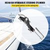 Hydraulic Steering Cylinder HC4645H Front Mount Hydraulic Outboard Marine Steering Cylinder Suit for Up to 150HP Boats Steering