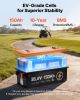 VEVOR 36V (38.4V) 150AH Lithium Golf Cart Battery, with 25A Charger, Lifepo4 Battery Kit, Built-in 250A BMS, with Bluetooth Mobile APP & Touch Monitor