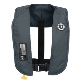 Mustang MIT 70 Automatic Inflatable PFD (Option: Admiral Gray)