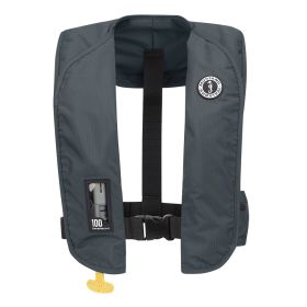 Mustang MIT 100 Convertible Inflatable PFD (Option: Admiral Grey)