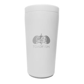 Toadfish Non (Option: Tipping Can Cooler 2.0  Universal Design  White)