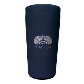 Toadfish Non (Option: Tipping Can Cooler 2.0  Universal Design  Navy)