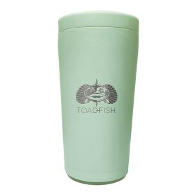Toadfish Non (Option: Tipping Can Cooler 2.0  Universal Design  Seagrass)
