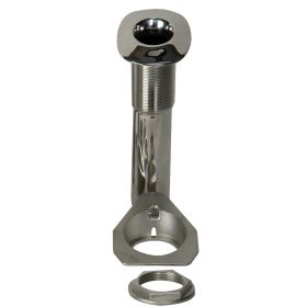 C.E. Smith 70 Series Screwless Flush Mount Rod Holder (Option: 15 Degree  Stainless Steel  Cast Bottom  Black Liner)