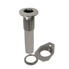 C.E. Smith Screwless Flush Mount Rod Holder (Option: 0 Degree  Black Liner  No Logo)