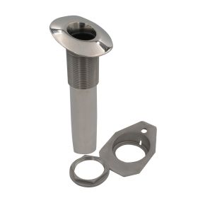 C.E. Smith Screwless Flush Mount Rod Holder (Option: 15 Degree  Black Liner  No Logo)