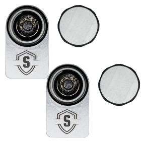 Secure Outdoors Elite Lock (Option: Dual  Universal  Silver)