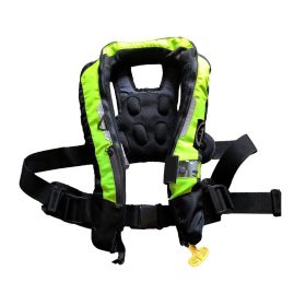First Watch Auto/Manual Convertible 38g Inflatable PFD (Option: HiVis Yellow)