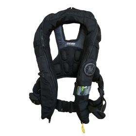 First Watch Auto/Manual Convertible 38g Inflatable PFD (Option: Black)