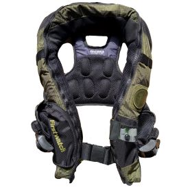 First Watch Auto/Manual Convertible 38g Inflatable PFD (Option: Green)