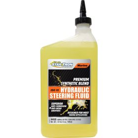 Star brite Hydraulic Steering Fluid (Option: ISO 15 Marine Synthetic Blend  32 oz)