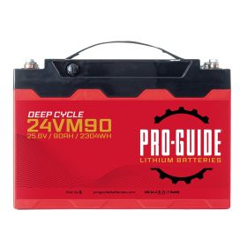 Pro (Option: Guide Alpha Series Lithium Battery  24V  90AH  Group 31)