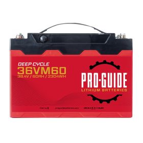 Pro (Option: Guide Alpha Series Lithium Battery  36V  60AH  Group 31)