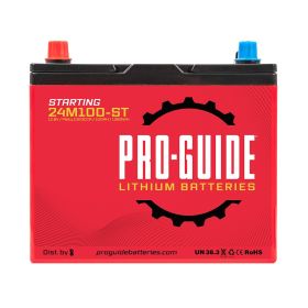 Pro (Option: Guide Signature Series Lithium Starting Battery  12V  100AH  Group 24)