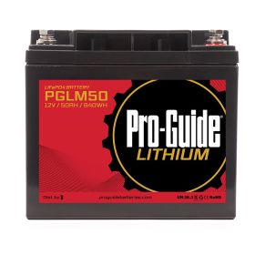 Pro (Option: Guide Signature Series Lithium Battery  12V  50AH)