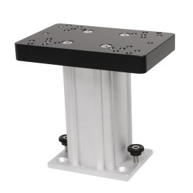Cannon Aluminum Fixed Base Downrigger Pedestal (Option: 6")