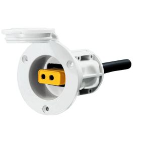 Cannon Flush Mount Power Port (Option: White)