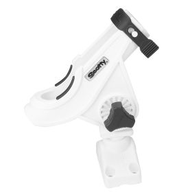 Scotty 280 Bait Caster/Spinning Rod Holder w/241 Deck/Side Mount (Option: White)