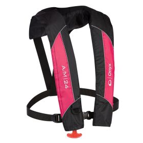 Onyx A/M (Option: 24 Automatic/Manual Inflatable PFD Life Jacket  Pink)