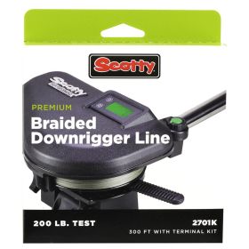 Scotty Premium Power Braid Downrigger Line (Option: 200ft of 200lb Test)