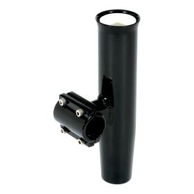 Lee's Clamp (Option: On Rod Holder  Black Aluminum  Horizontal Mount  Fits 1.900" O.D. Pipe)