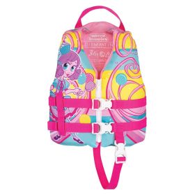Full Throttle Water Buddies Life Vest (Option: Child 3050lbs  Princess)