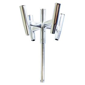 Tigress Five Banger Aluminum Rod Holder (Option: Straight Butt)