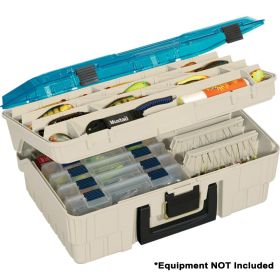 Plano Two (Option: Tier Magnum Satchel XL  Beige/Blue)