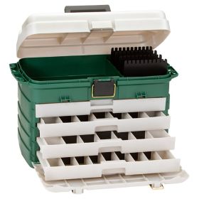 Plano 4 (Option: Drawer Tackle Box  Green Metallic/Silver)