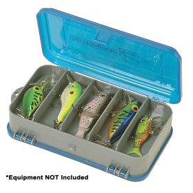 Plano Double (Option: Sided Tackle Organizer Small  Silver/Blue)
