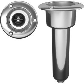 Mate Series Stainless Steel 0&deg; Rod &amp; Cup Holder (Option: Drain  Round Top)