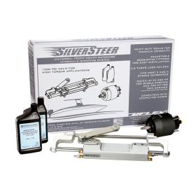 Uflex SilverSteer&trade; Universal Front Mount Outboard Hydraulic Tilt Steering System (Option: 1500PSI V2)
