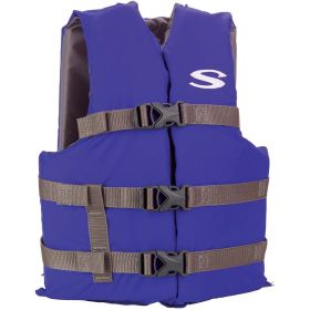 Stearns Youth Classic Vest Life Jacket (Option: 5090lbs  Blue/Grey)