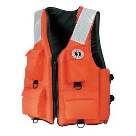 Mustang 4 (Option: Pocket Flotation Vest  Orange  XXXL  7XL)