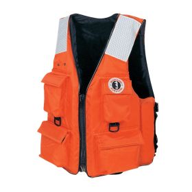 Mustang 4 (Option: Pocket Flotation Vest  Orange  XL)