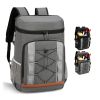 1Pc Cooler Backpack 36 Can Leakproof Insulated Cooler Backpack with 25L/6.6Gal for Picnic Camping Beach Hiking Fishing Travel