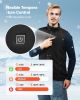 Heated Vest, Men Electric Heating Vest with 16000 mAh Battery Pack, 6 Heating Zones Lightweight Rechargeable Winter-Vest with 3 Levels